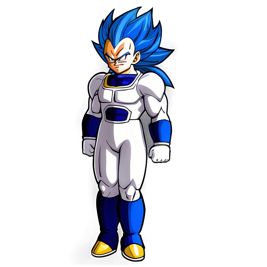 Vegeta Blue Form Png 05032024 PNG Image