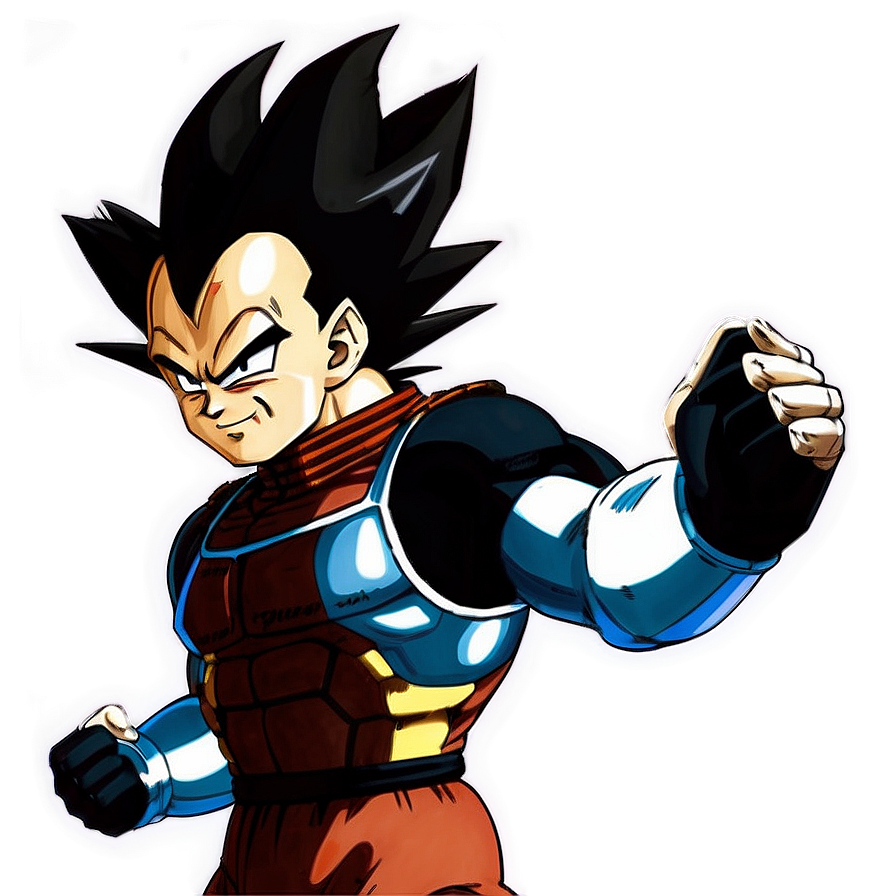 Vegeta's New Ultra Ego Look Png Pms PNG Image