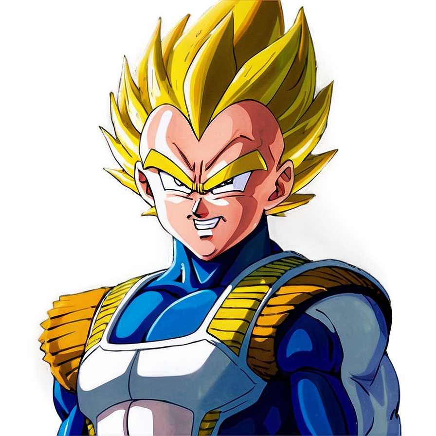 Vegeta Smirk Png 05032024 PNG Image