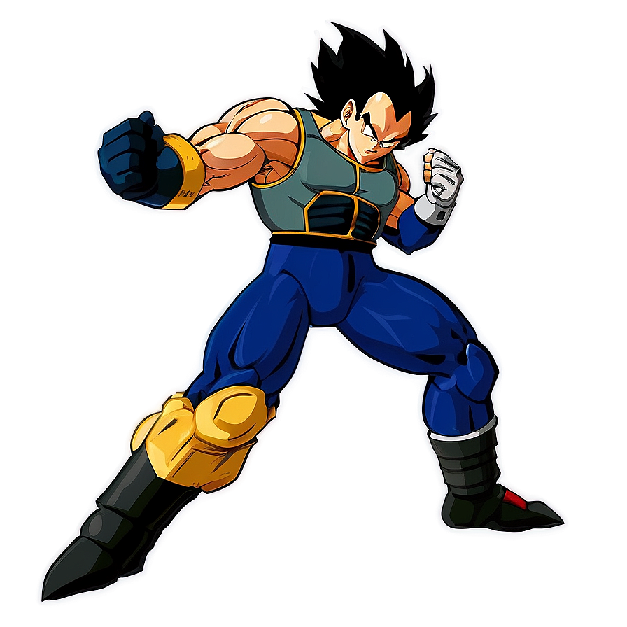 Vegeta Training Png 05032024 PNG Image