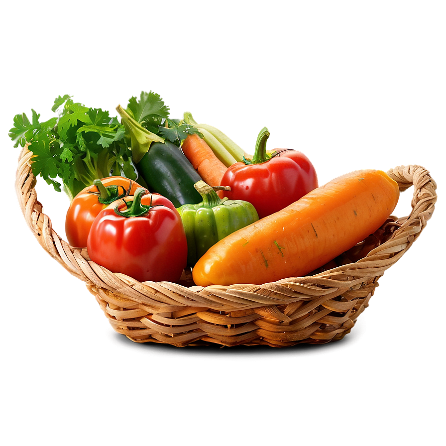 Vegetable Basket Png Jur PNG Image