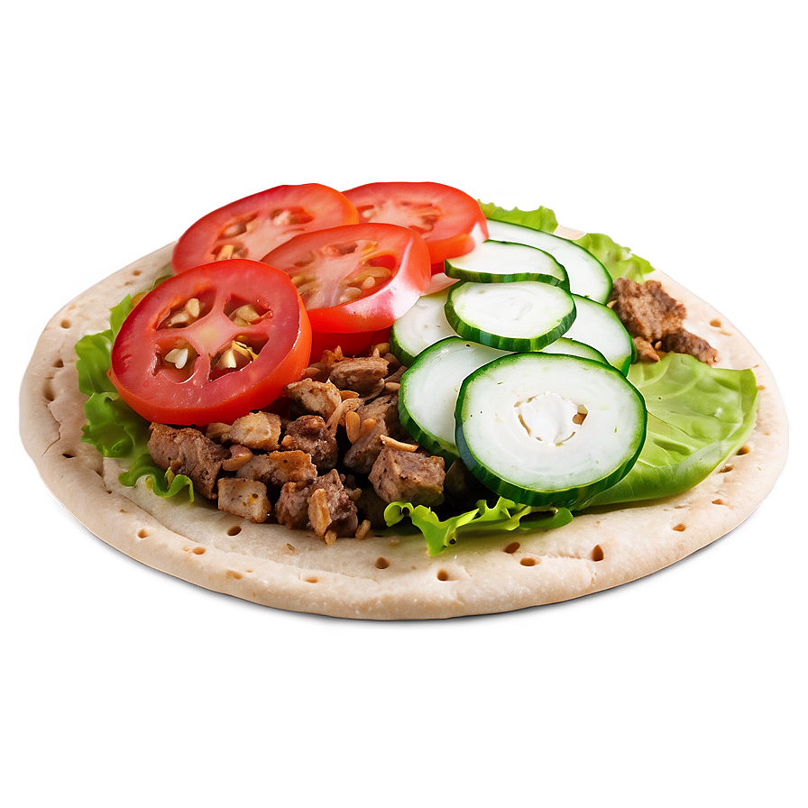 Vegetarian Gyro Png Uop50 PNG Image