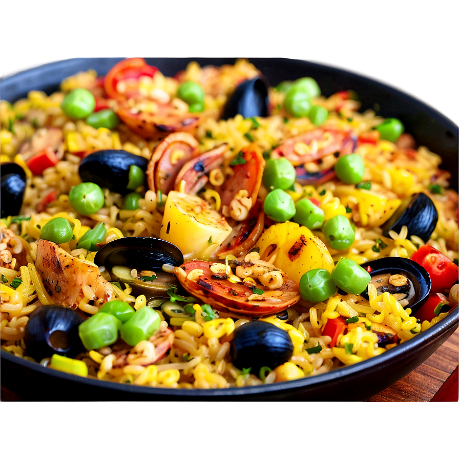 Vegetarian Paella Delight Png 99 PNG Image