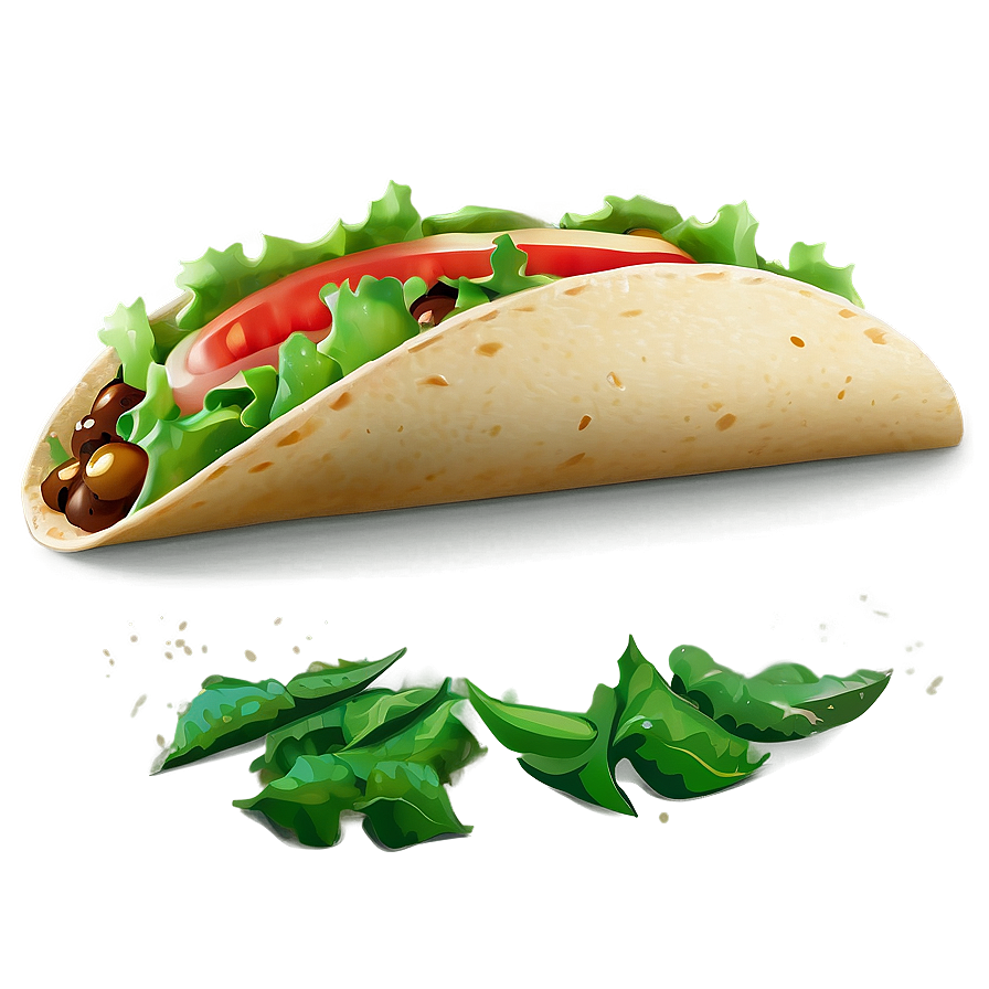 Veggie Taco Clipart Png 61 PNG Image