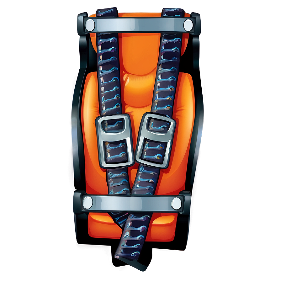 Vehicle Seat Belt Illustration Png Fiy PNG Image