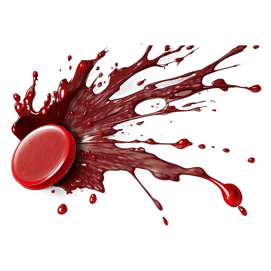 Vein's Gift: Blood Splash Vector Png Ykf53 PNG Image