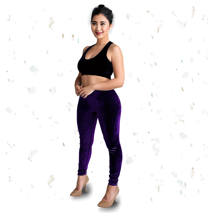 Velvet Leggings Png Vrd44 PNG Image