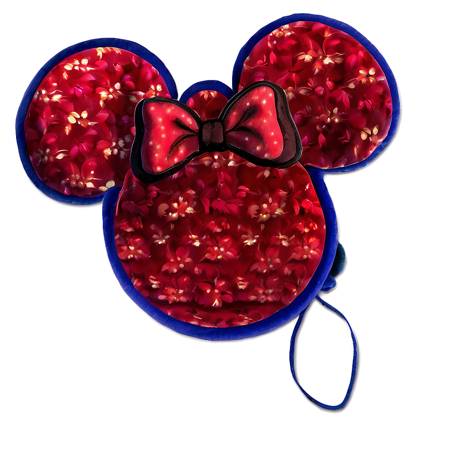 Velvet Minnie Mouse Ears Png Ong8 PNG Image