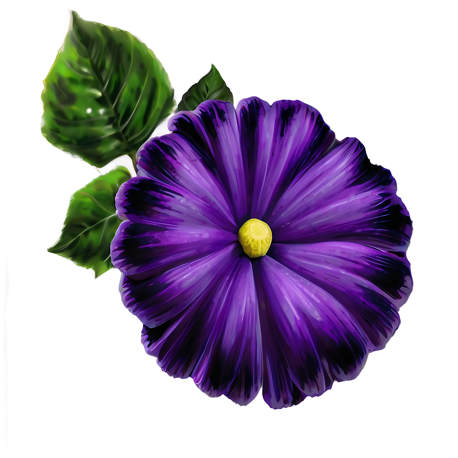 Velvet Purple Flower Png Hco PNG Image