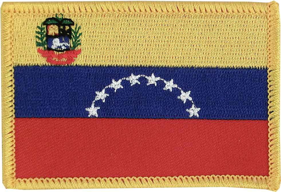 Venezuelan Flag Embroidery PNG Image