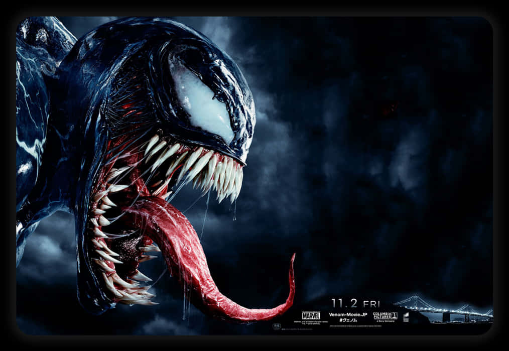 Venom Movie Poster PNG Image