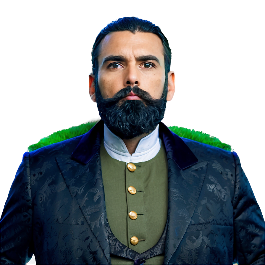 Verdi Beard Look Png 05042024 PNG Image