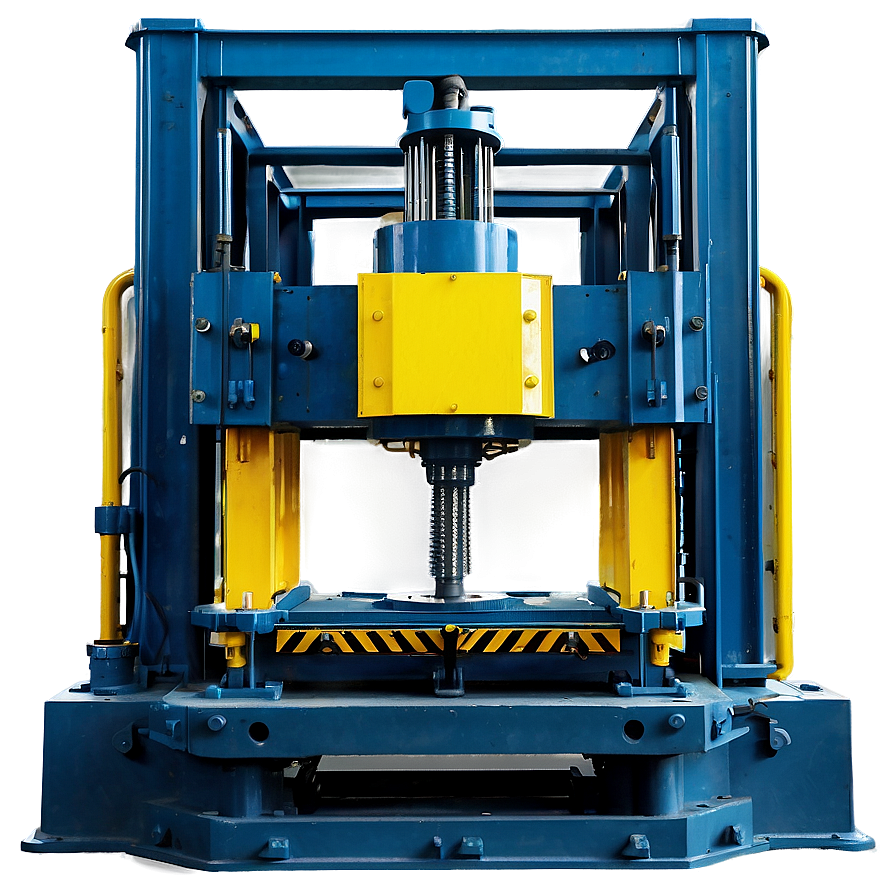 Vertical Hydraulic Press Machine Png Tlw PNG Image