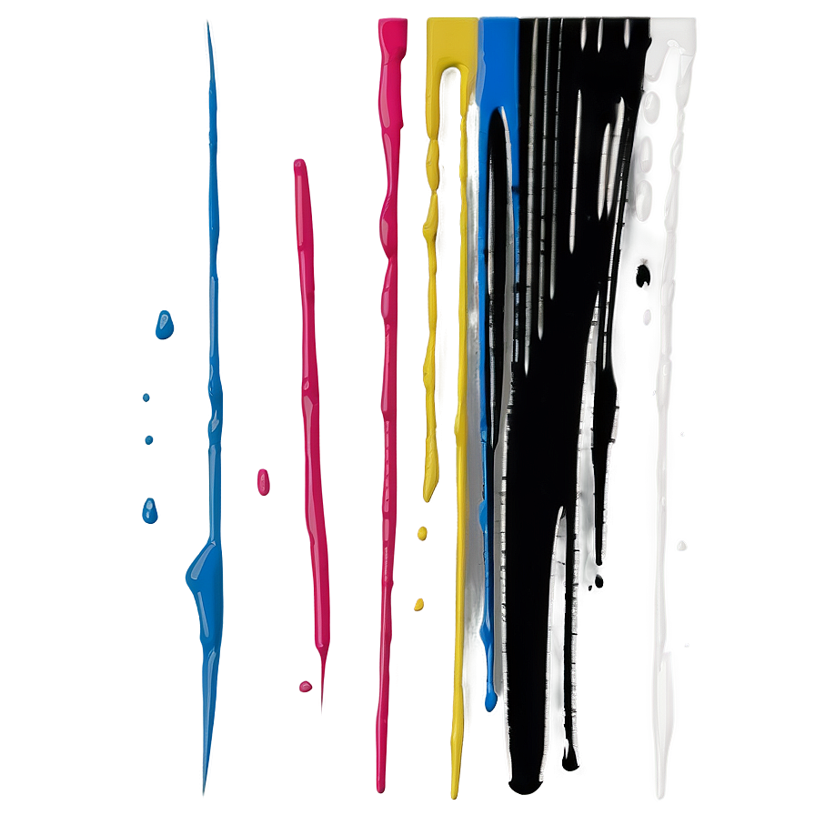 Vertical Paint Streak Png Dvd58 PNG Image