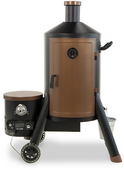 Vertical Pellet Smoker Brown PNG Image