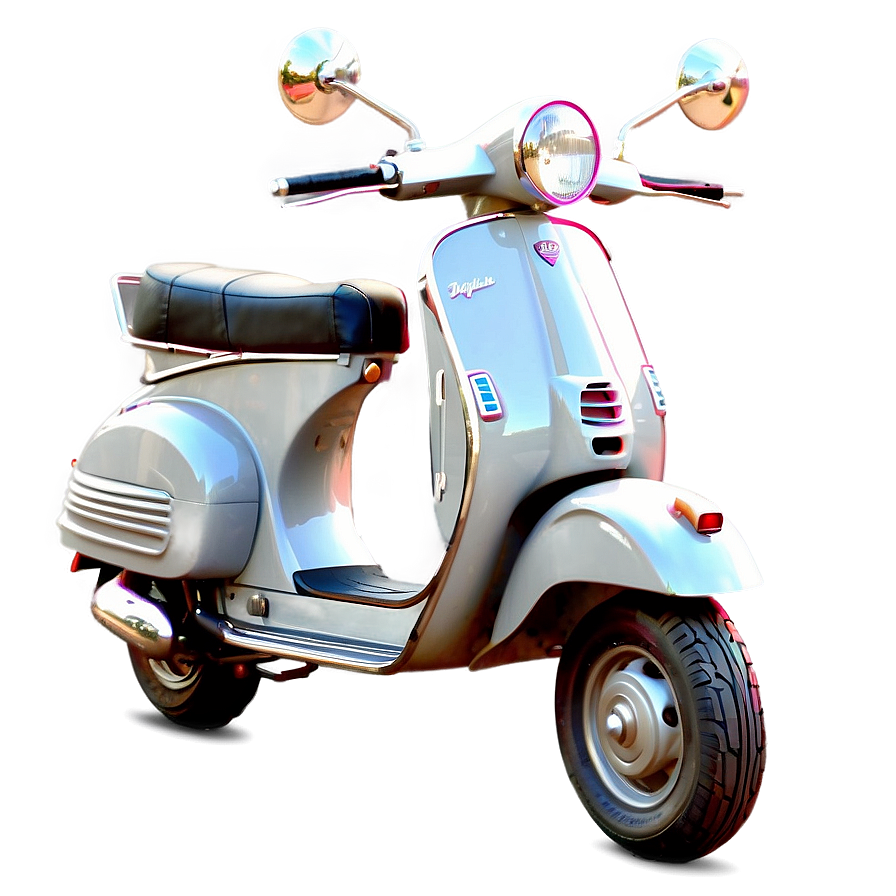 Vespa Scooter Line Art Png 06252024 PNG Image