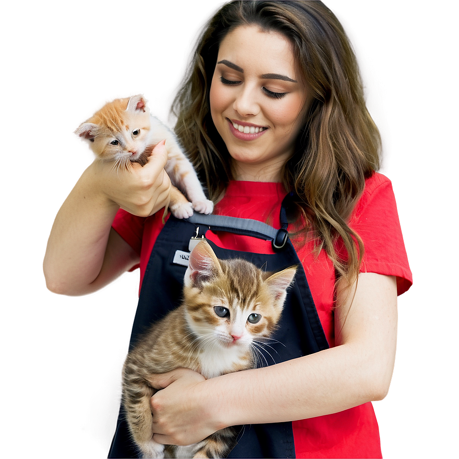 Vet And Kitten Png Rgi PNG Image