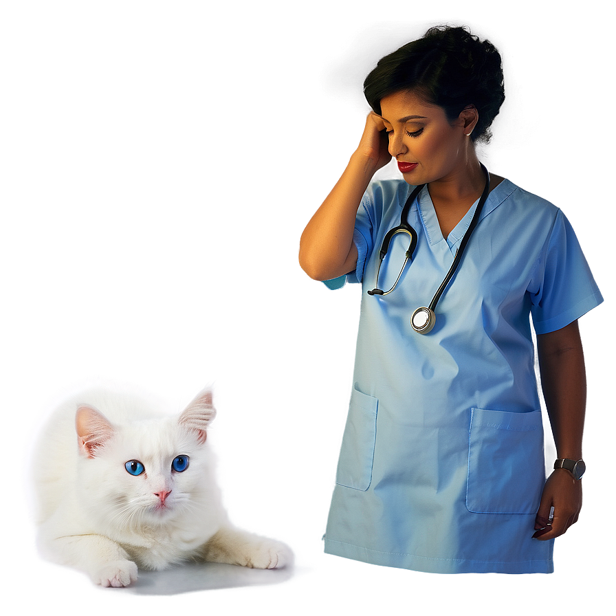 Vet With Stethoscope Png Yeo34 PNG Image