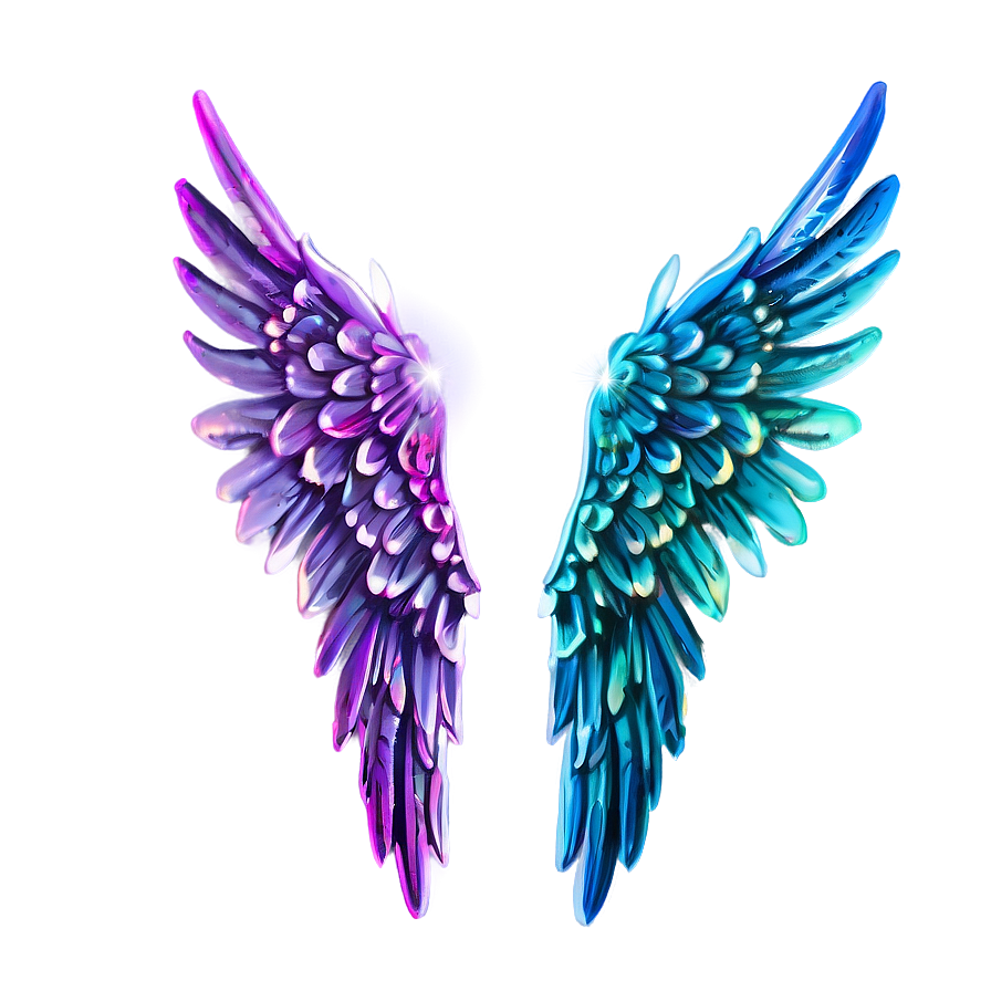 Vibrant Angel Wings Picture Png Hxq41 PNG Image