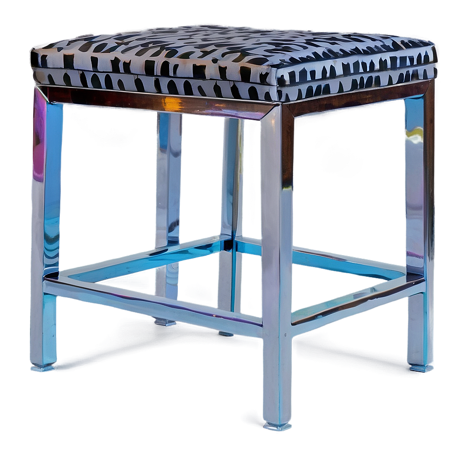 Vibrant Bar Stool Silla Png 06242024 PNG Image