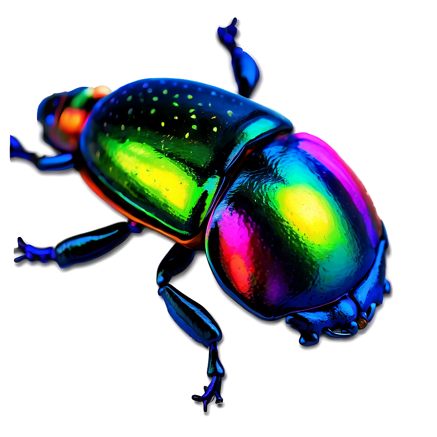 Vibrant Beetle Art Png 06242024 PNG Image