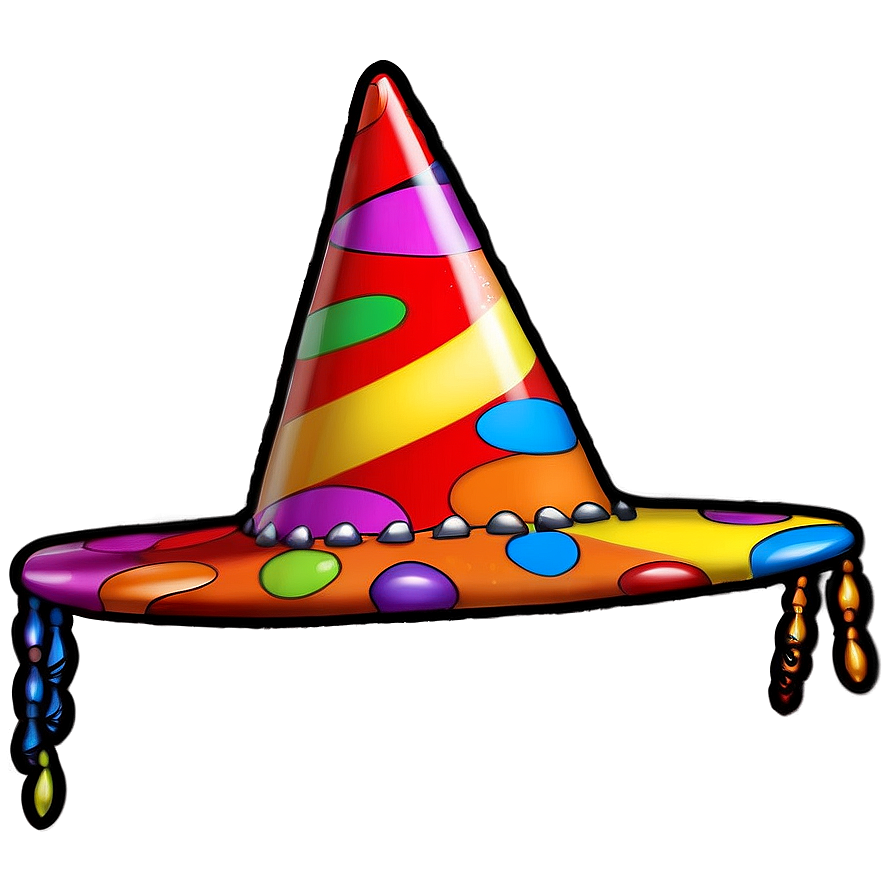 Vibrant Birthday Hat Png Bjr42 PNG Image