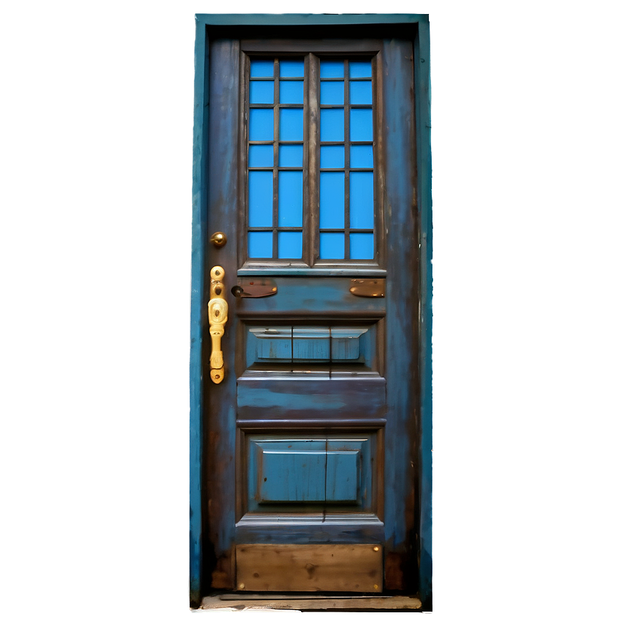 Vibrant Blue Door Png Yfw64 PNG Image