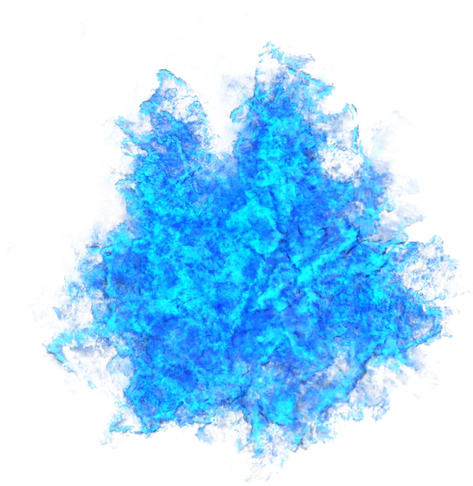 Vibrant_ Blue_ Energy_ Explosion PNG Image