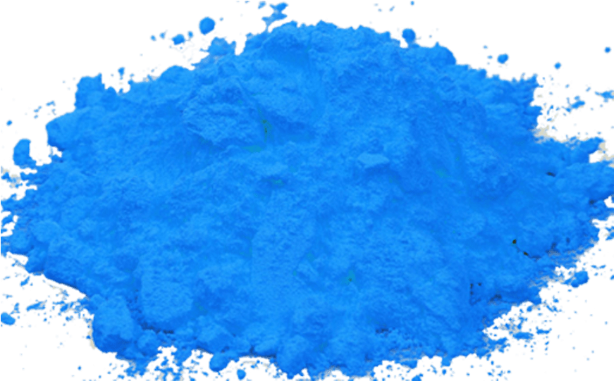 Vibrant Blue Smoke Texture PNG Image