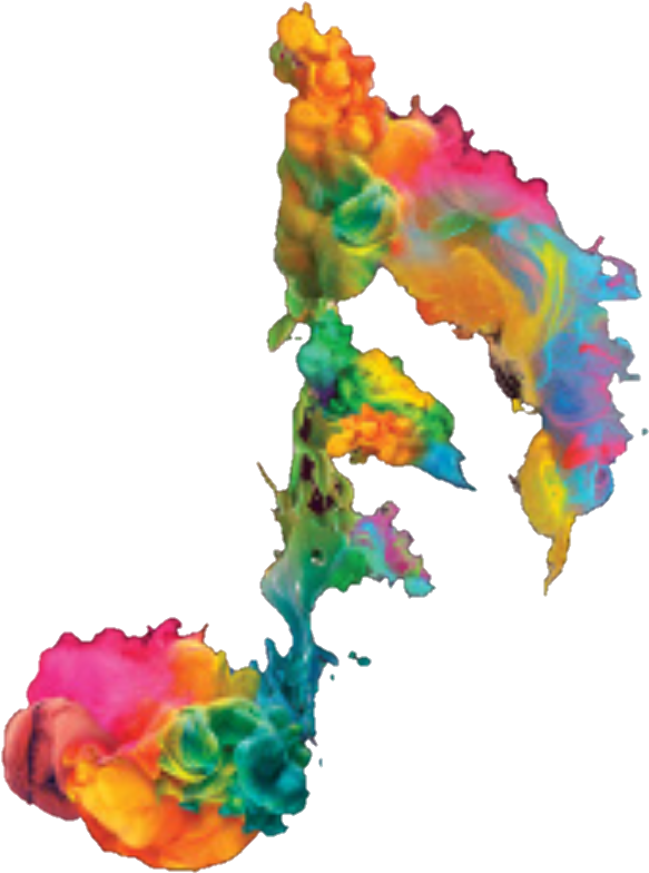 Vibrant_ Color_ Smoke_ Art PNG Image