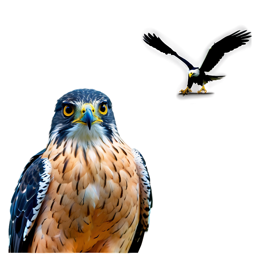 Vibrant Colored Hawk Png 45 PNG Image