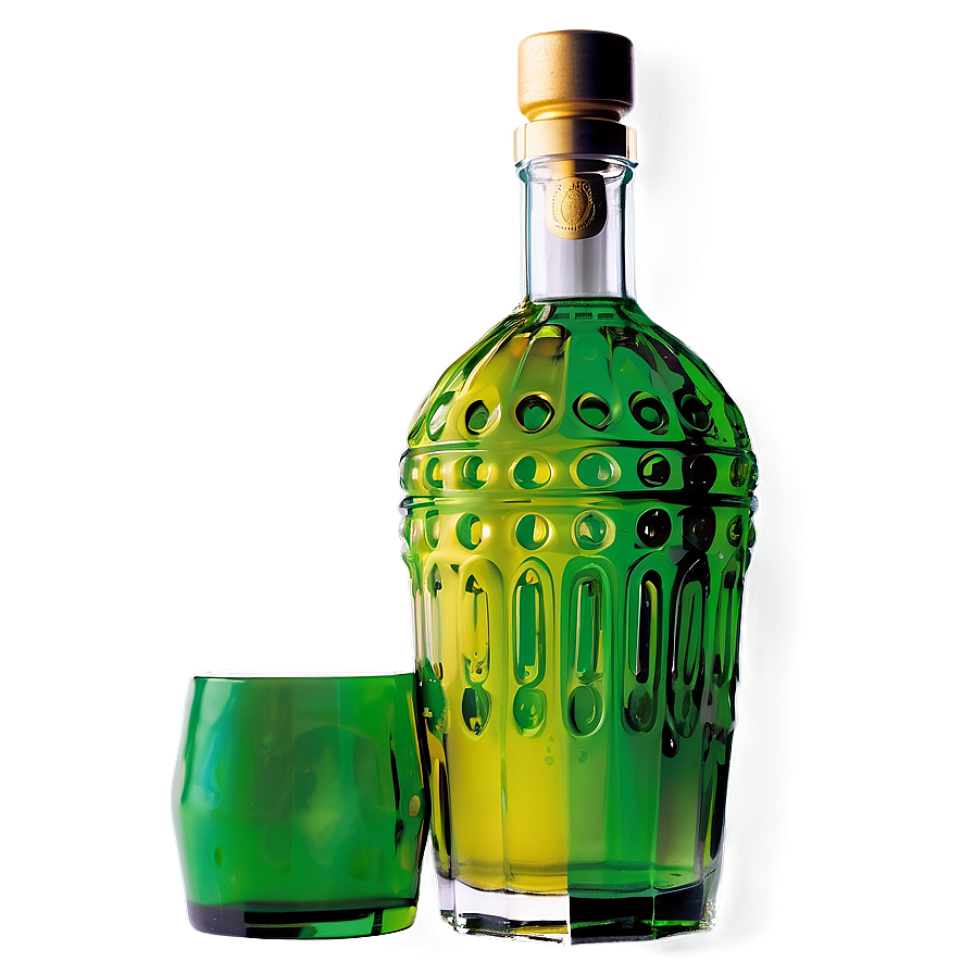 Vibrant Colored Liquor Bottle Png 06132024 PNG Image