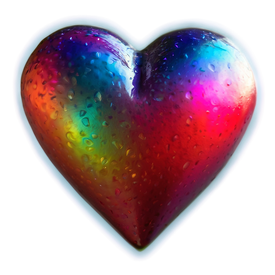 Vibrant Cute Heart Png Jvg PNG Image