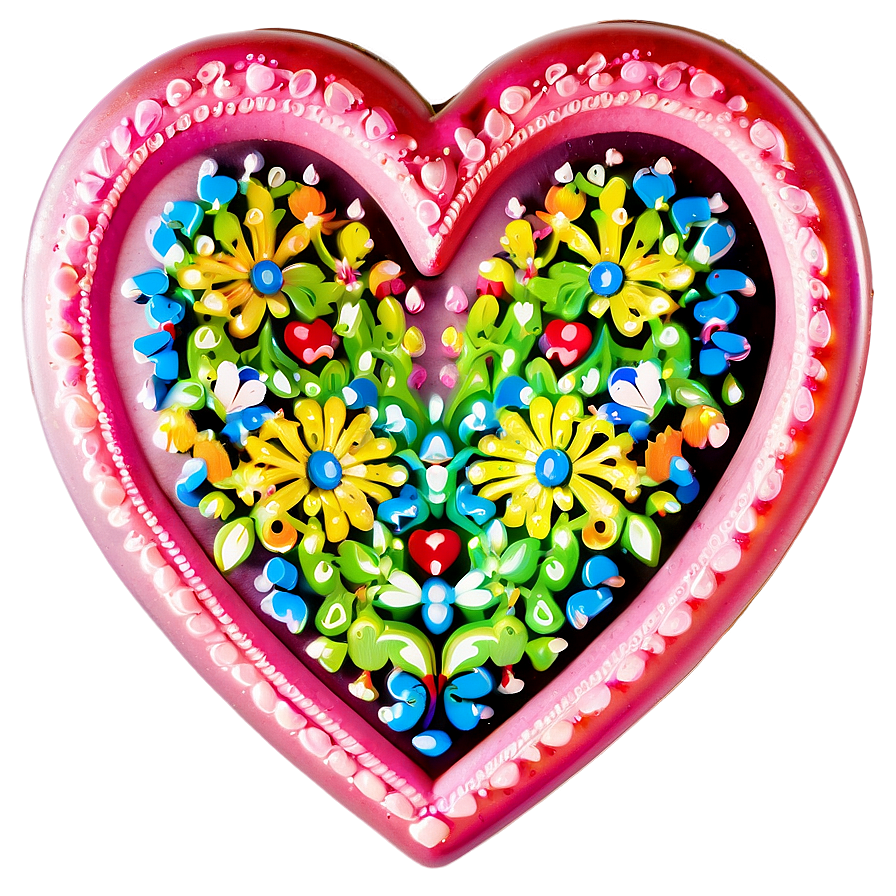 Vibrant Cute Heart Png Lns93 PNG Image