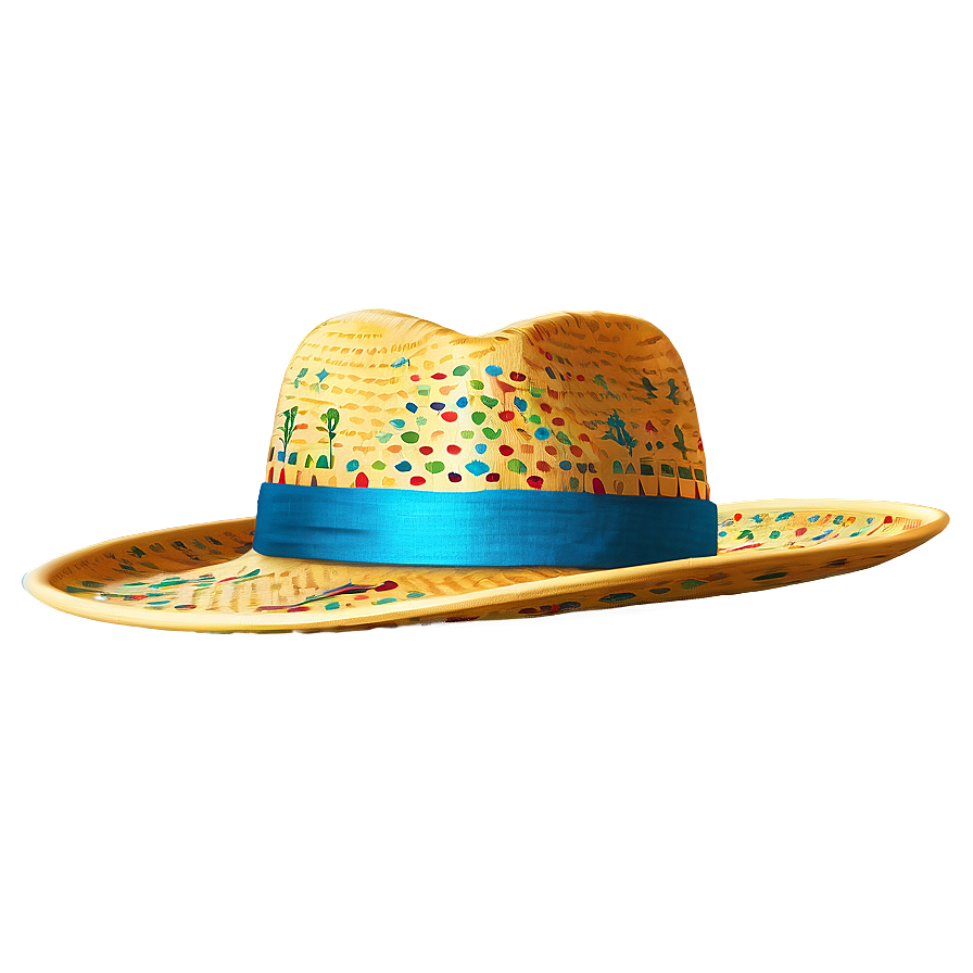 Vibrant Fiesta Hat Png Kvj6 PNG Image