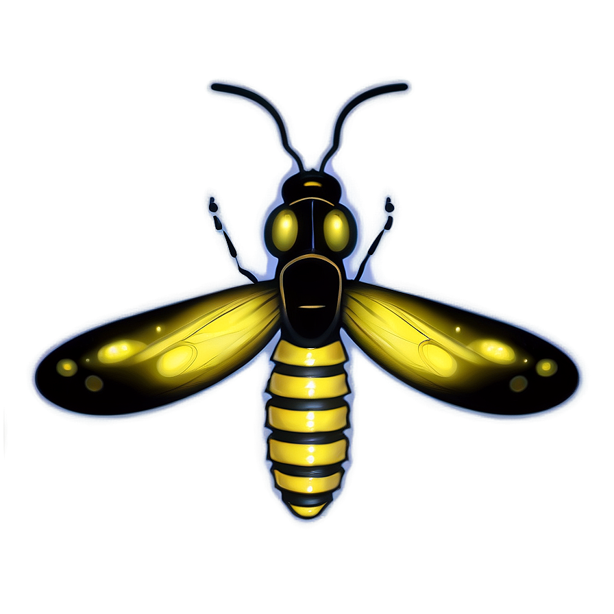 Vibrant Firefly Png 06112024 PNG Image