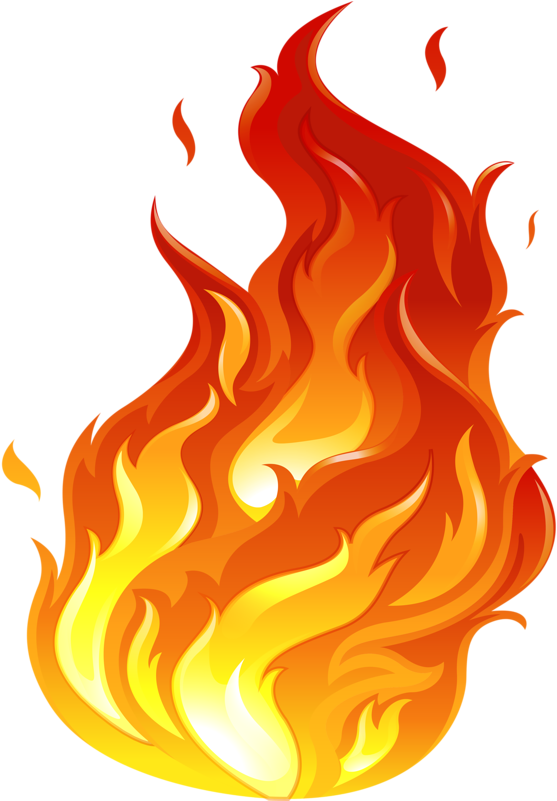 Vibrant_ Flame_ Vector_ Graphic PNG Image