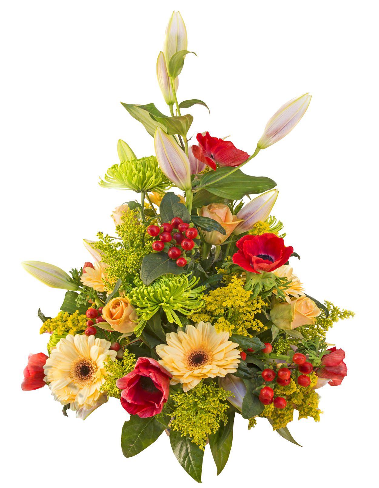 Vibrant_ Floral_ Arrangement.png PNG Image