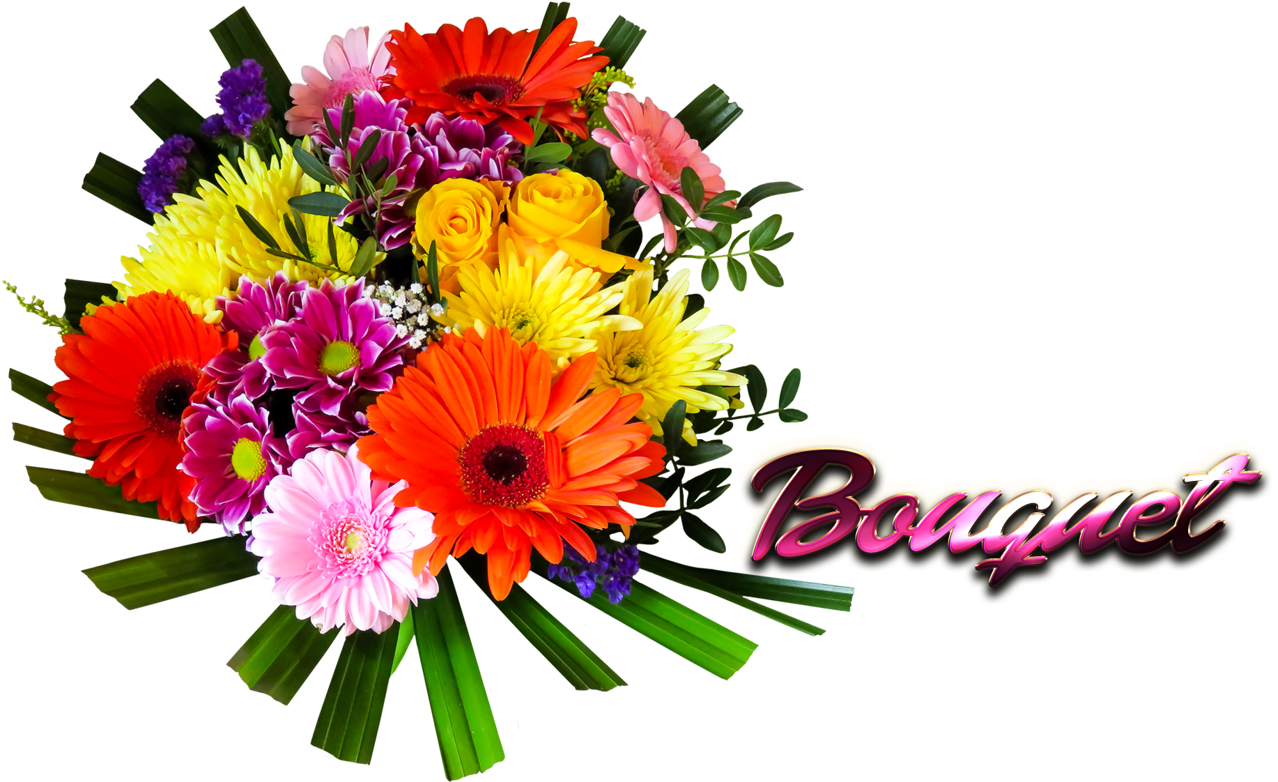 Vibrant_ Flower_ Bouquet_ P N G PNG Image