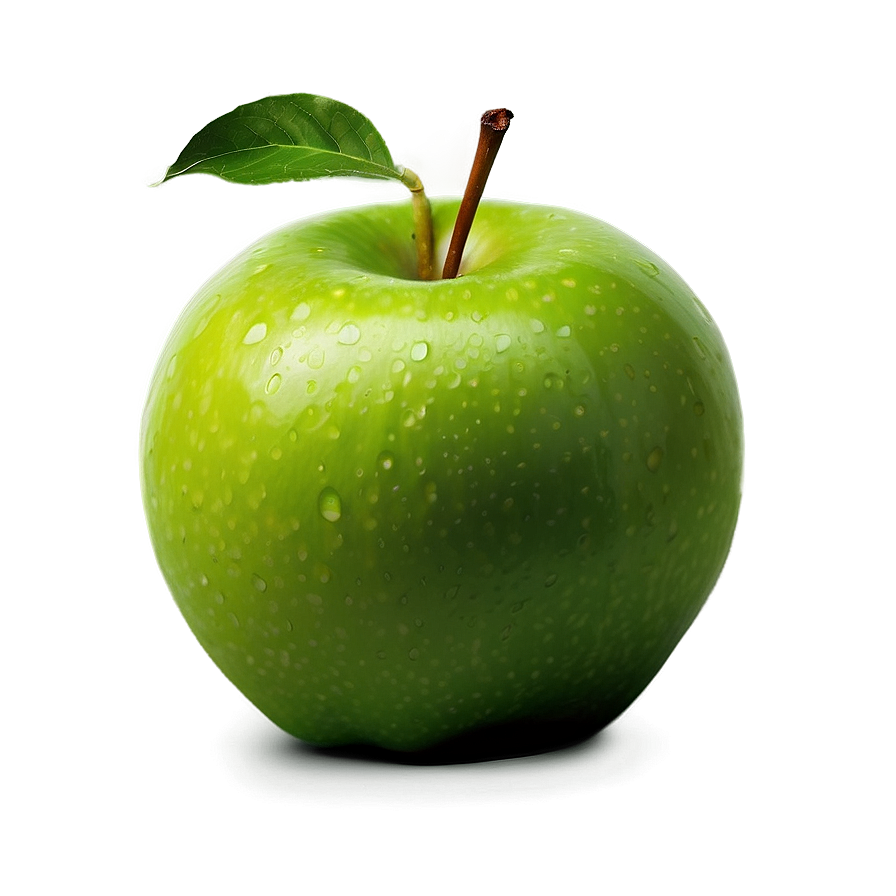 Vibrant Green Apple Png Yfa43 PNG Image