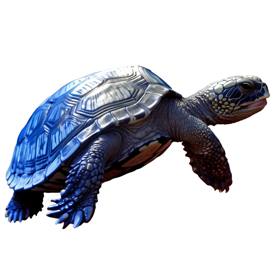 Vibrant Leatherback Turtle Art Png Nks PNG Image