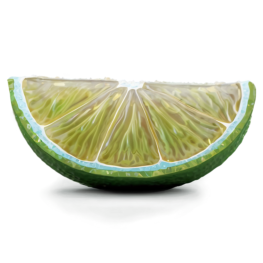 Vibrant Lime Slice Png 94 PNG Image