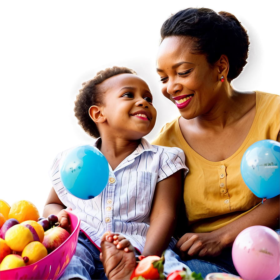 Vibrant Mom Life Celebrations Png Tdh PNG Image