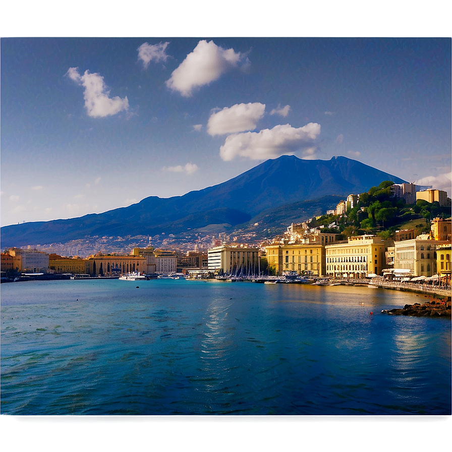 Vibrant Napoli Coastline Png 44 PNG Image