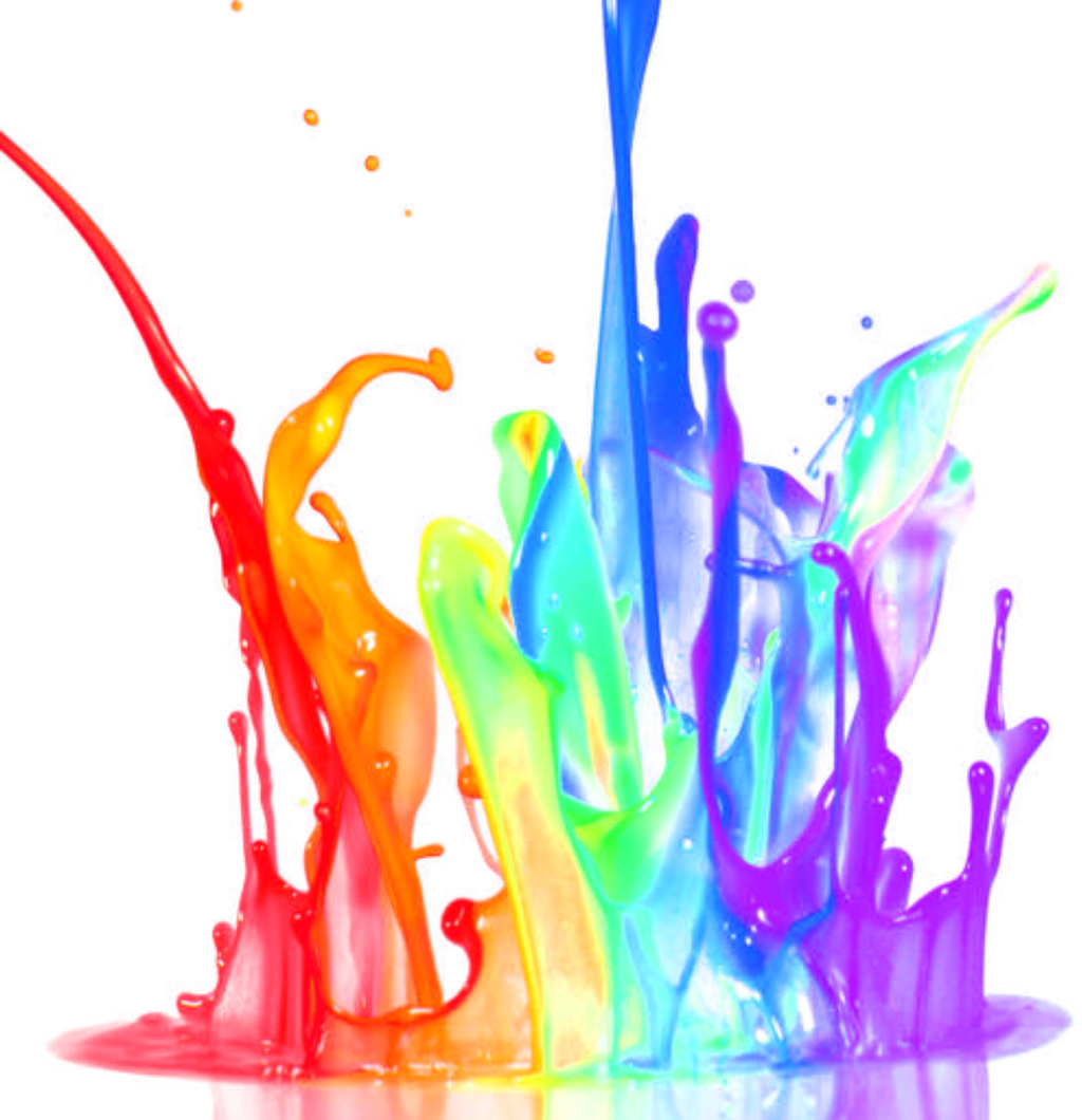 Vibrant Paint Splash Explosion PNG Image