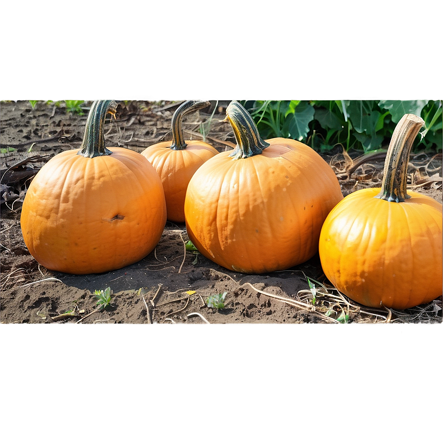 Vibrant Pumpkin Patch Day Png Spe PNG Image