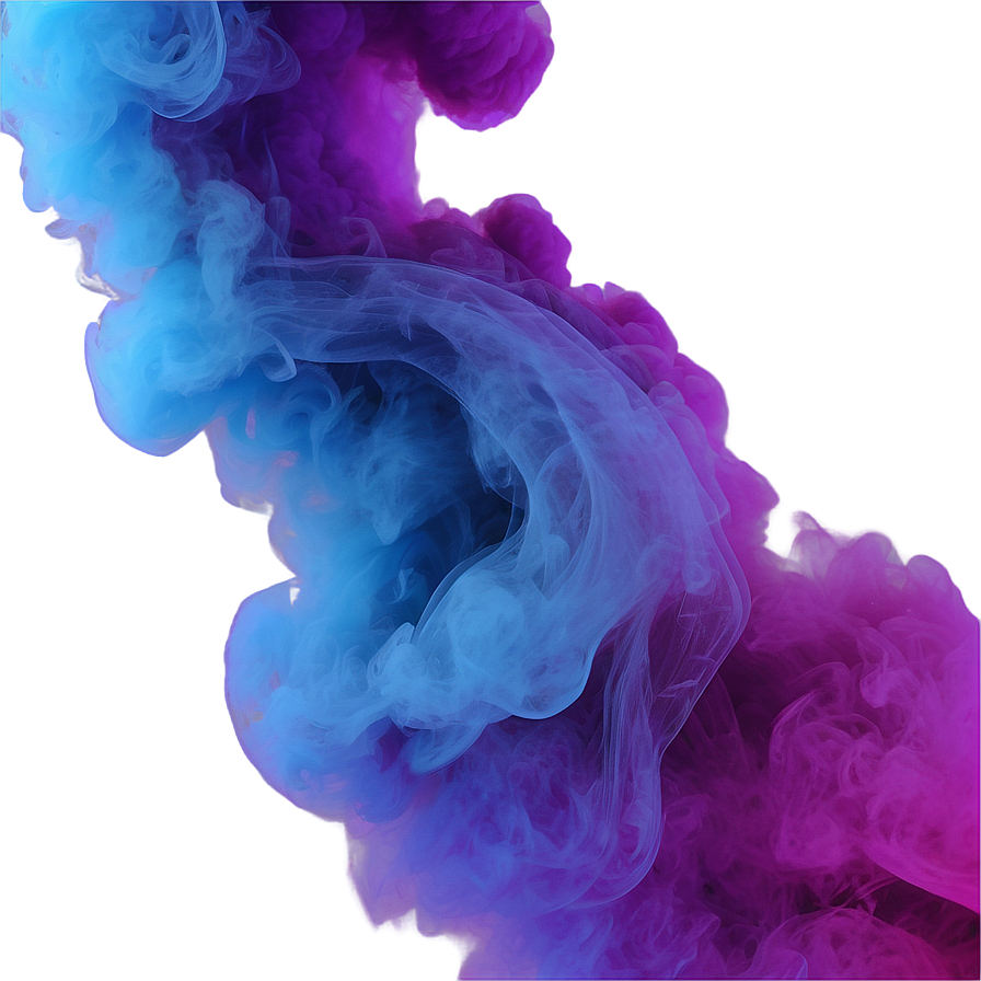 Vibrant Purple Smoke Design Png Dfm PNG Image