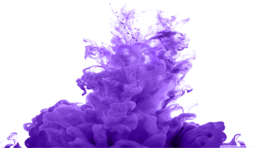 Vibrant Purple Smoke Plume PNG Image