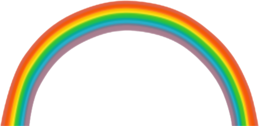 Vibrant Rainbow Arch PNG Image