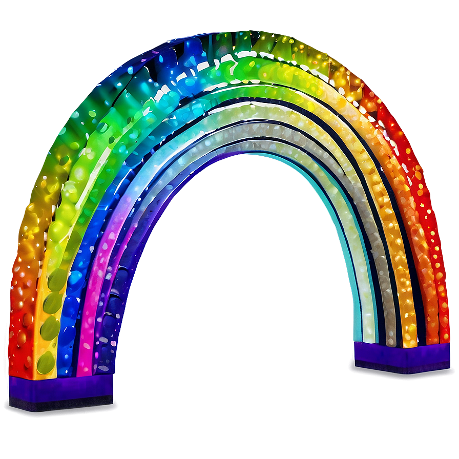 Vibrant Rainbow Spectrum Arch Png 29 PNG Image